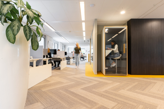 Kantoor Yellowtail Conclusion collega's aan het werk